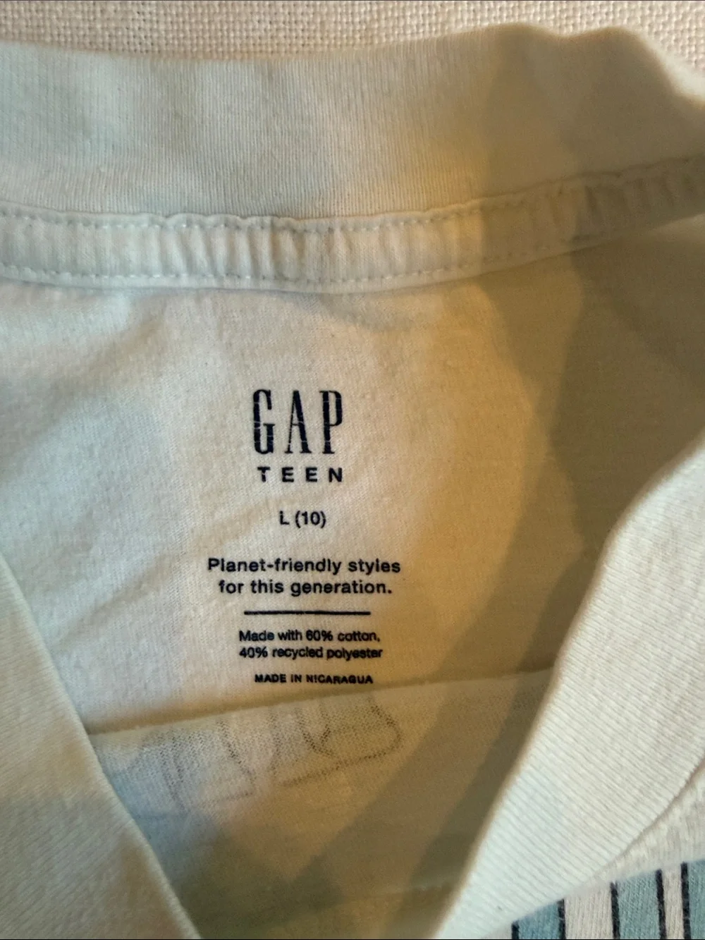 GAP White Grateful Dead Sunflower Graphic Tee